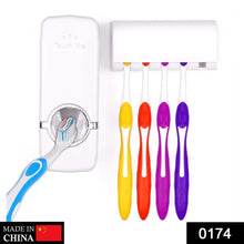 174 Toothpaste Dispenser & Tooth Brush Holder Your Brand WITH BZ LOGO