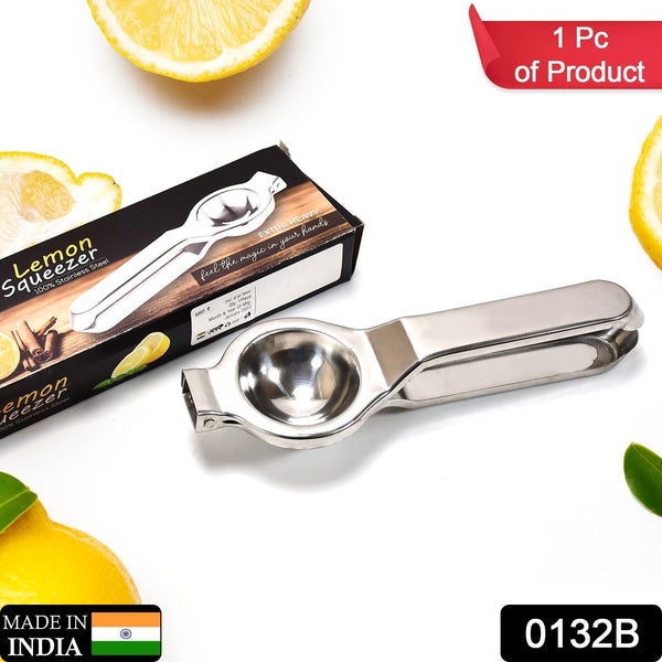 0132B Stainless Steel Lemon Squeezer DeoDap
