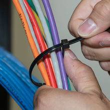 9019 100 Pc Cable Zip Ties used in all kinds of wires to make them tied and knotted etc. DeoDap