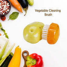 2518 Vegetable Fruits Cleaning Brush Nylon Round Pastry Brush DeoDap