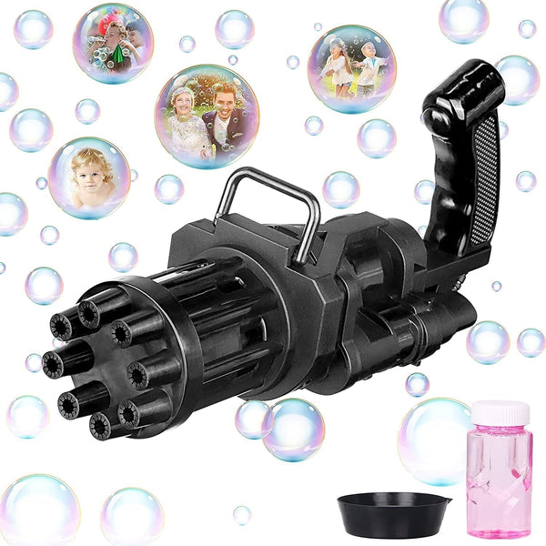 8028 8-Hole battery operated Bubbles Gun Toys for Boys and Girls Deodap