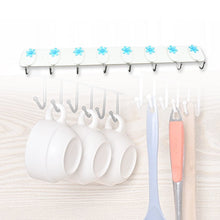 4230 MULTI-PURPOSE WALL HOOK, STRONG WALL HOOK, ADHESIVE HOOK, WALL HOOKS HIGH QUALITY HOOK WITH 2 SCREW FOR HOME , OFFICE , & MULTIUSE 8 HOOK ( 1 pc )