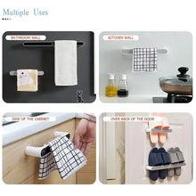 9130A TOWEL RACK & MULTIUSE RACK WITH 2 STICKER FOR HOME & MULTIUSE RACK (47 Cm Rack )