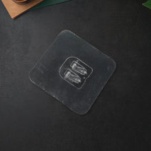 7430 Household Self Adhesive Wall Hooks, Punch-Free Wall-Mounted Hook, Seamless Transparent No Nails Drill Waterproof Hooks for Bathroom, Kitchen, Home (1 Pc)