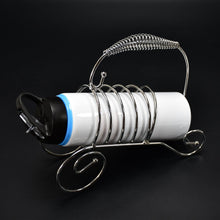 5114 Metal Wedding Party Spring Decor Wine Bottle Rack Standing Holder Copper Tone (stainless Steel) DeoDap