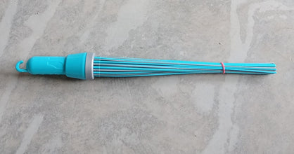 4024 Plastic Hard Bristle Broom for Bathroom Floor Cleaning and Scrubbing, Wet and Dry Floor Cleaning