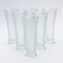8219 High Quality Faluda, ice cream, Juicer and Water Glasses Set of 6 Transparent, Drinking Water Glasses Stylish Glasses for Faluda, Water, Juice, Glass Set of 6 Pcs (300 ML Approx)