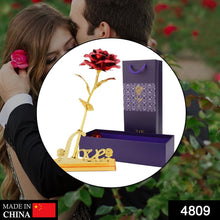 4809 24k Gold Rose,hicoosee Gold Foil Plated Rose with LOVE Stand and Gift Box for Anniversary,Birthday,Wedding,Christmas,Thanks giving DeoDap