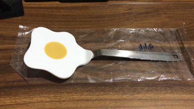 2338 Egg Shape Nylon Turner Non Stick Frying Shovel Fried Fish Omelet Spatula Pancake Pizza Pinball Cooking Tools Kitchen Utensils DeoDap
