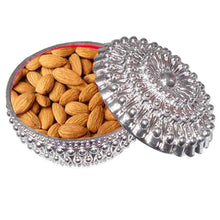 2217 Decorative Bowl with Lid for Candy Box, Dry Fruit Box DeoDap