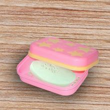 3700 Star Shaped Self Design Soap Case Holder for Bathroom DeoDap