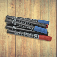 1621 Permanent Marker Leak Proof Marker Craftworks, School Projects and Other | Suitable for Office and Home Use (Pack Of 6 Pc Multi-Color)