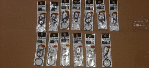 4048 Small Steel Key Ring Clip, Car Keychain Clip Key Ring Hook Keychain Holder Key Finder For Bikes Car Keychains Keychain Business Gift for Men and Women DeoDap