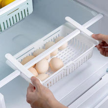 2336A  EXPANDABLE ADJUSTABLE MULTIPURPOSE FRIDGE STORAGE BASKET ( 2 pc ) DeoDap