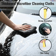 UK-0019 Microfiber Cloth for Car and Bike Cleaning | 40x30 cm | 600 GSM | Multipurpose Kitchen and Car Accessories | Ultra Absorbent Polishing and Detailing Cloth