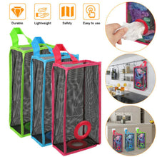 3625 Wall Hanging Garbage Bags Recycle Breathable Plastic Storage Polythene Garbage Bags Kitchen Organizer Plastic Wall Mounted Rubbish Bag Container Multi Color