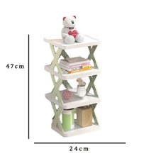 9078   4 LAYER SHOES STAND, SHOE TOWER RACK SUIT FOR SMALL SPACES, CLOSET, SMALL ENTRYWAY, EASY ASSEMBLY AND STABLE IN STRUCTURE, CORNER STORAGE CABINET FOR SAVING SPACE
