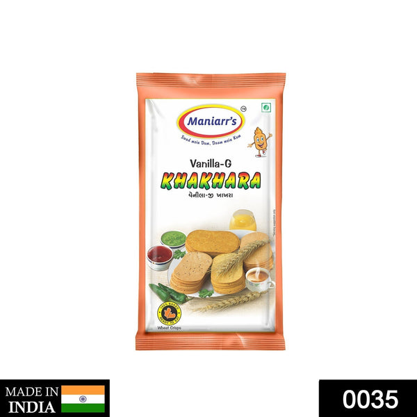 035 Vanilla Khakhra (Pack of 8) Maniarr's