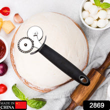 2869 2 in 1 Pastry Pizza Sandwich Dough Slicer Cutter DeoDap