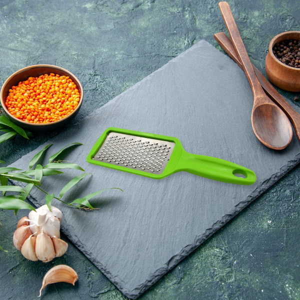 5487 Stainless Steel Cheese Grate Cutter - Multipurpose Cheese, Ginger, Vegetables, and Coconut Food Grater, Handheld Grater Shredder Cutter for Kitchen, Restaurant