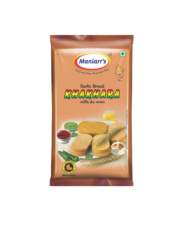 030 Garlic Bread Khahkra (Pack of 8) Maniarr's