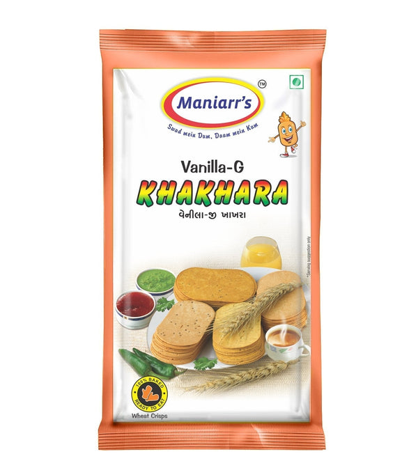 035 Vanilla Khakhra (Pack of 8) Maniarr's