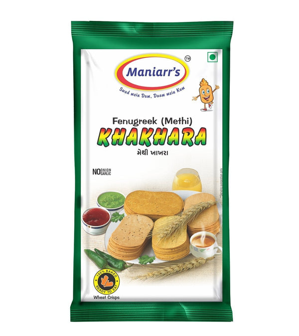 037 Methi khakhra (Pack of 8) Maniarr's