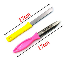 2596 Colorfull Peeler knife Combo For Home & Kitchen (Pack Of 12) DeoDap