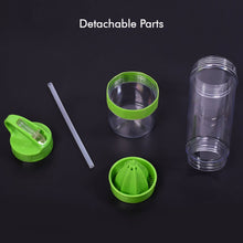 2474 Citrus Zinger Sports Bottle with Juice Maker Infuser Bottle DeoDap