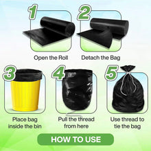 3200 GARBAGE BAGS / DUSTBIN BAGS / TRASH BAGS High Quality Bag 30 Bag (17x19Inch)