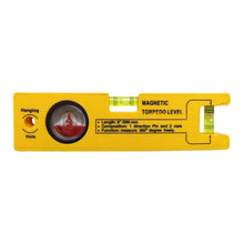 0429 8-inch Magnetic Torpedo Level with 1 Direction Pin, 2 Vials and 360 Degree View