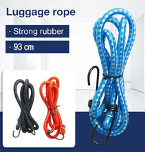 UK-0280 Flexible Bungee Rope/Luggage Strap/Bungee Cord with 10 MM Diameter and Corner Metal Hooks 2MTR