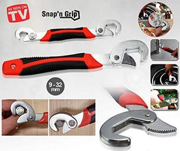 UK-0341 Auto Adjustable Quick Snap'N Grip Wrench Multifunction Spanner Set seal pack