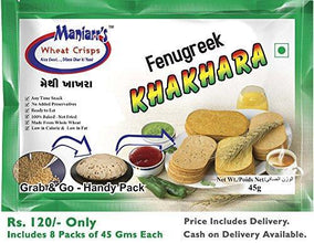 037 Methi khakhra (Pack of 8) Maniarr's