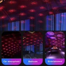 UK-0238 Star Light Galaxy Room Home Night Decoration Sky Ambiance Laser Micro Projector Atmosphere Ambient Roof Ceiling Decorator & Romantic Lights Universal for All Cars