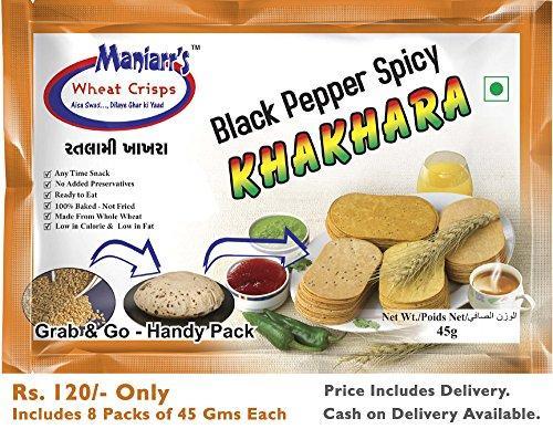 036 Ratlami khakhara (Pack of 8) Maniarr's