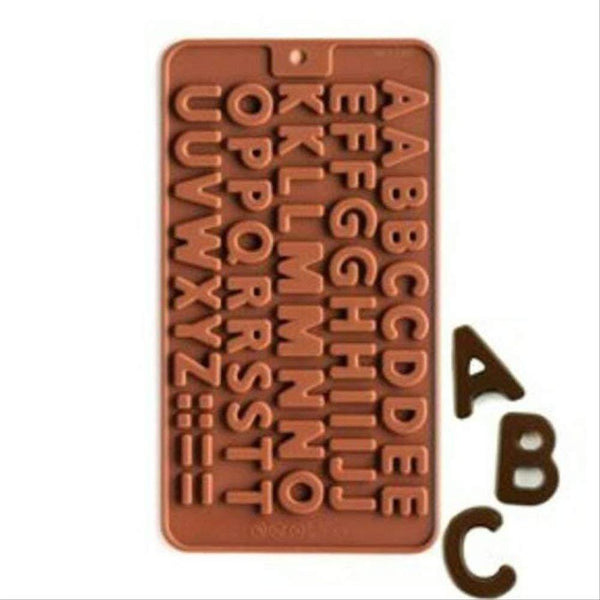 3308 Alphabet Birthday Silicone Chocolate Mold Candy Amd-Deodap