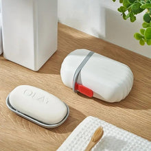 UK-0268 Soap Box Holder Travel Portable Soap Dish, Creative Soap Box Waterproof Soap Storage Container Household Soap Dish with Cover for Bathroom Soap Case