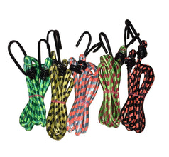 UK-0280 Flexible Bungee Rope/Luggage Strap/Bungee Cord with 10 MM Diameter and Corner Metal Hooks 2MTR